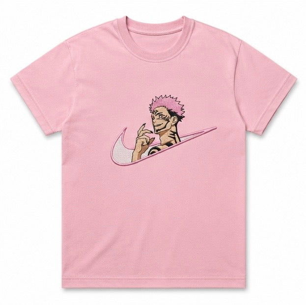Sukuna Jujutsu Kaisen Embriodered Tshirt | House Of Zain