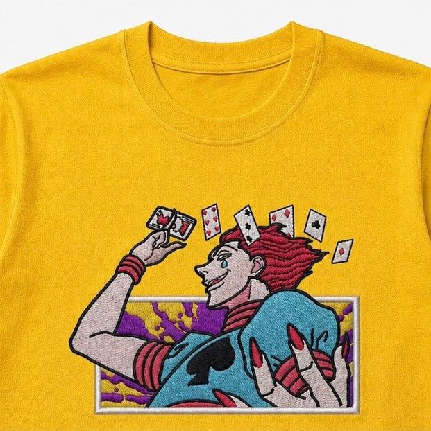 Jester Card Master Embroidered T-Shirt | House Of Zain