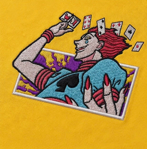 Jester Card Master Embroidered T-Shirt | House Of Zain