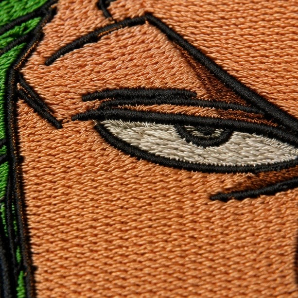 Zoro One Piece Embroidered T-shirt | House Of Zain