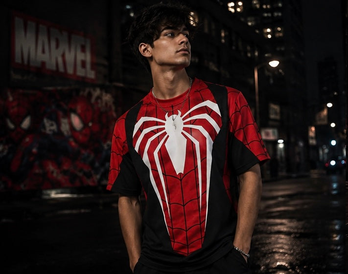 Spiderman Suit Style T-Shirt for Men ⭐⭐⭐⭐(4/5)