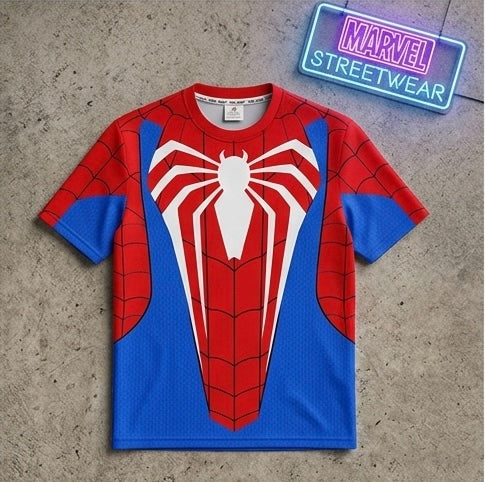 Spiderman Suit Style T-Shirt for Men ⭐⭐⭐⭐(4/5)
