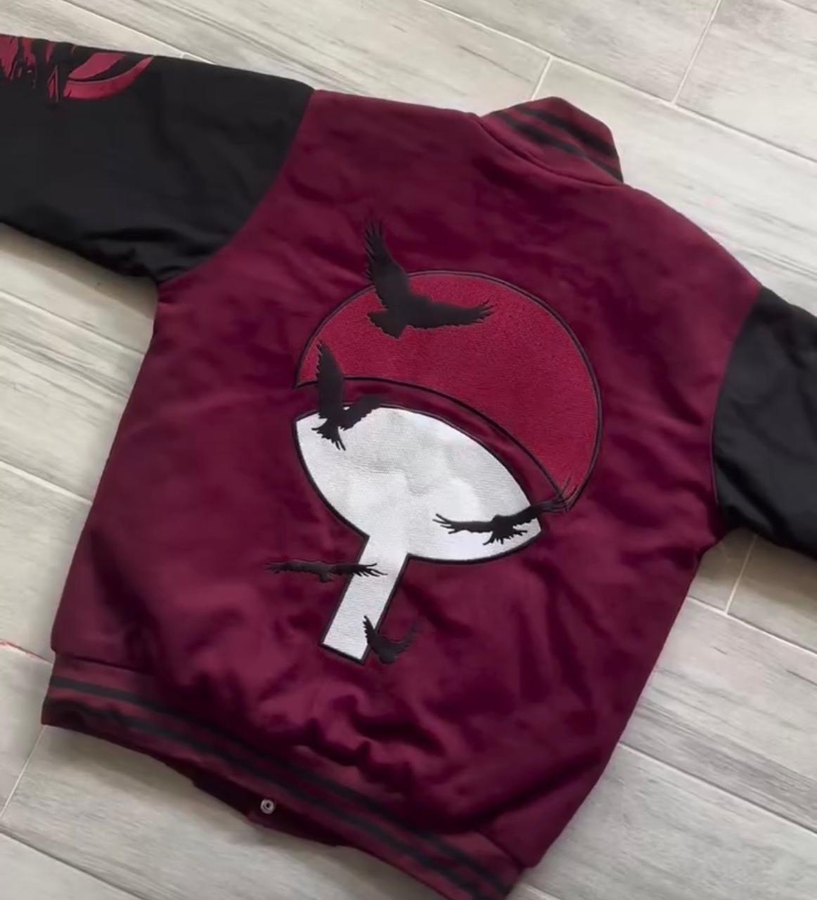 Itachi Embroidered Varsity Jacket