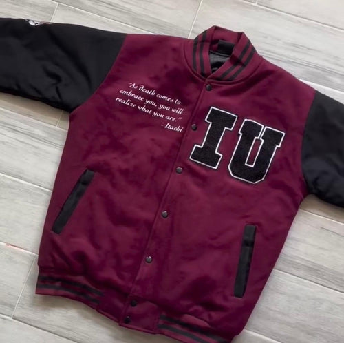 Itachi Embroidered Varsity Jacket