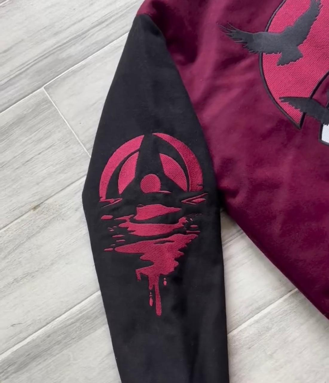 Itachi Embroidered Varsity Jacket
