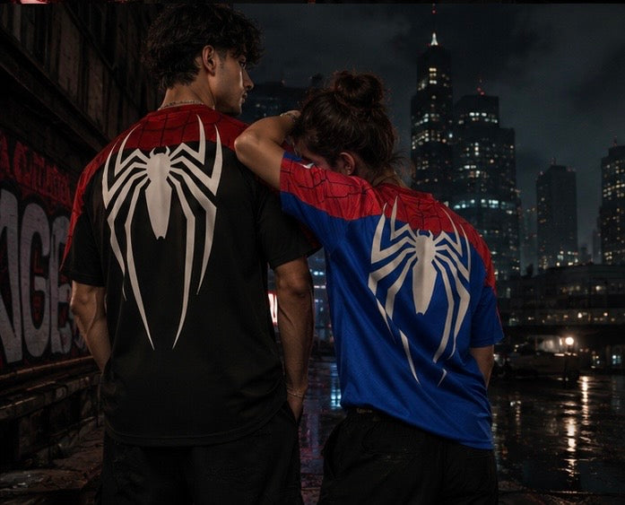 Couple Spiderman Suit Style T-Shirts ⭐⭐⭐⭐(4/5)